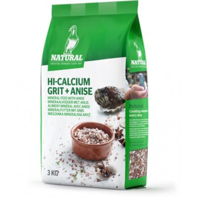 Natural Hi-Calcium Grit + Anise 3kg